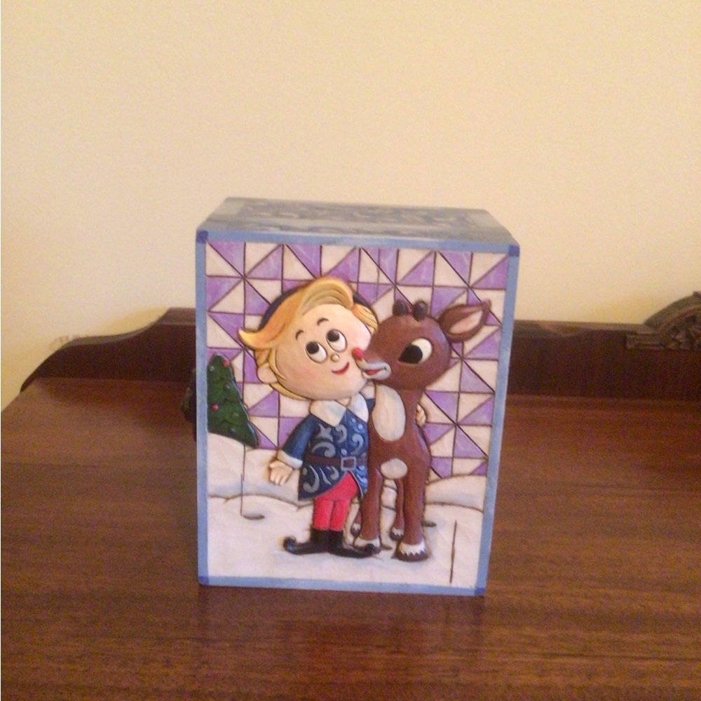 Jim Shore Rudolph & Hermey Box